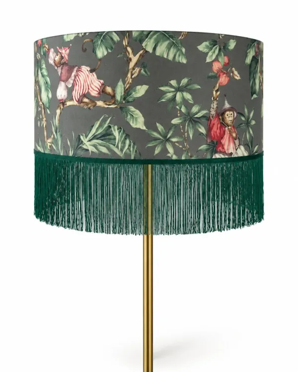 Beždžionėlių gaubtas su kutais | Yurga Lampshades