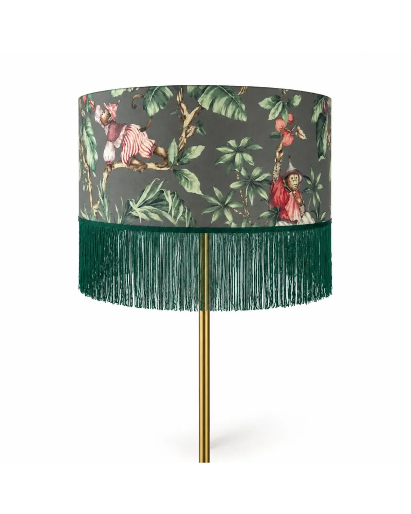 Beždžionėlių gaubtas su kutais | Yurga Lampshades