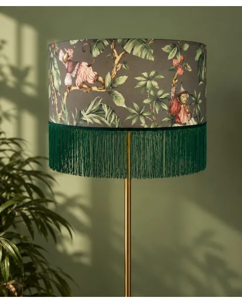 Beždžionėlių gaubtas su kutais | Yurga Lampshades