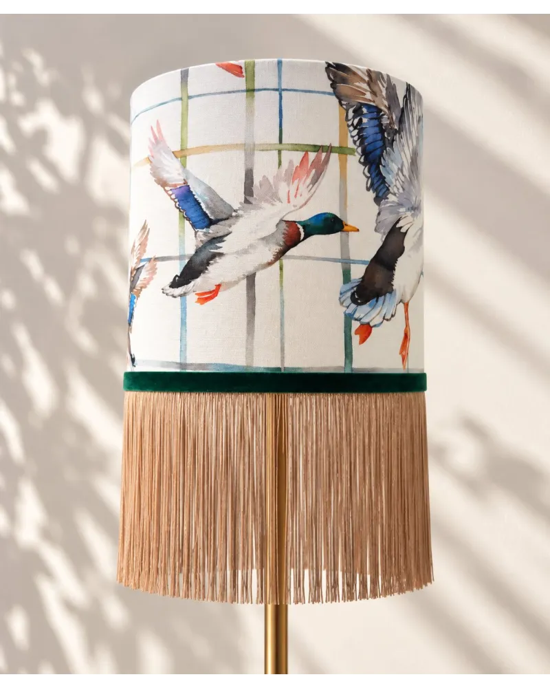 Antų rašto gaubtas su kutais | Yurga Lampshades