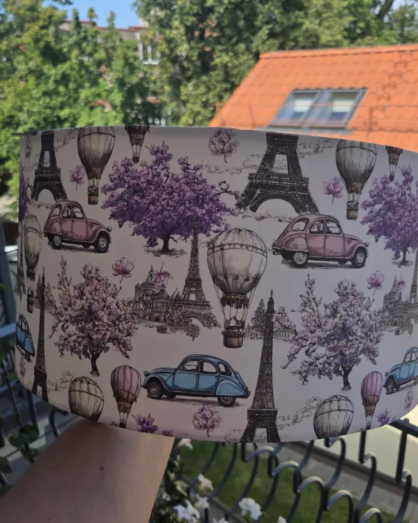 Cilindrinis lempos gaubtas „Paryžius" | Yurga Lampshades